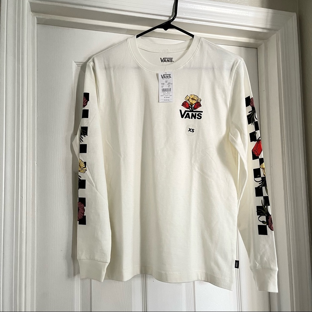Womens Vans Long Sleeve T-shirt